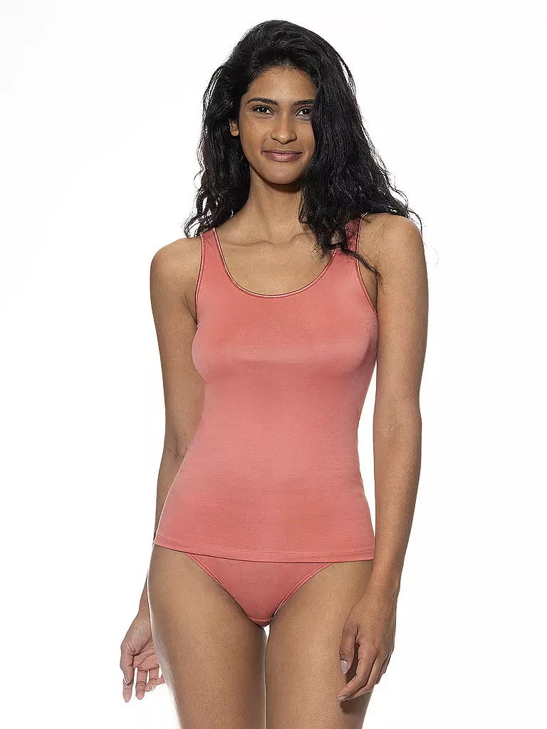 MEY | Top - Unterhemd EMOTION pale macaron | Orange