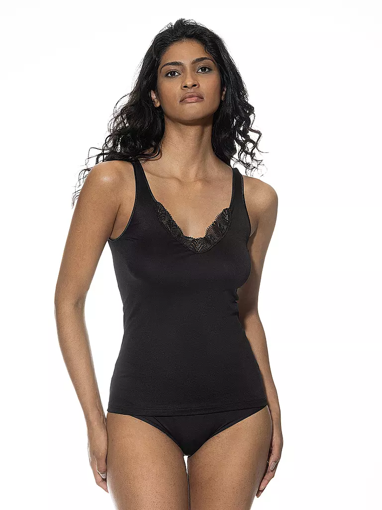 MEY | Top EMOTION ELEGANCE noir | Noir
