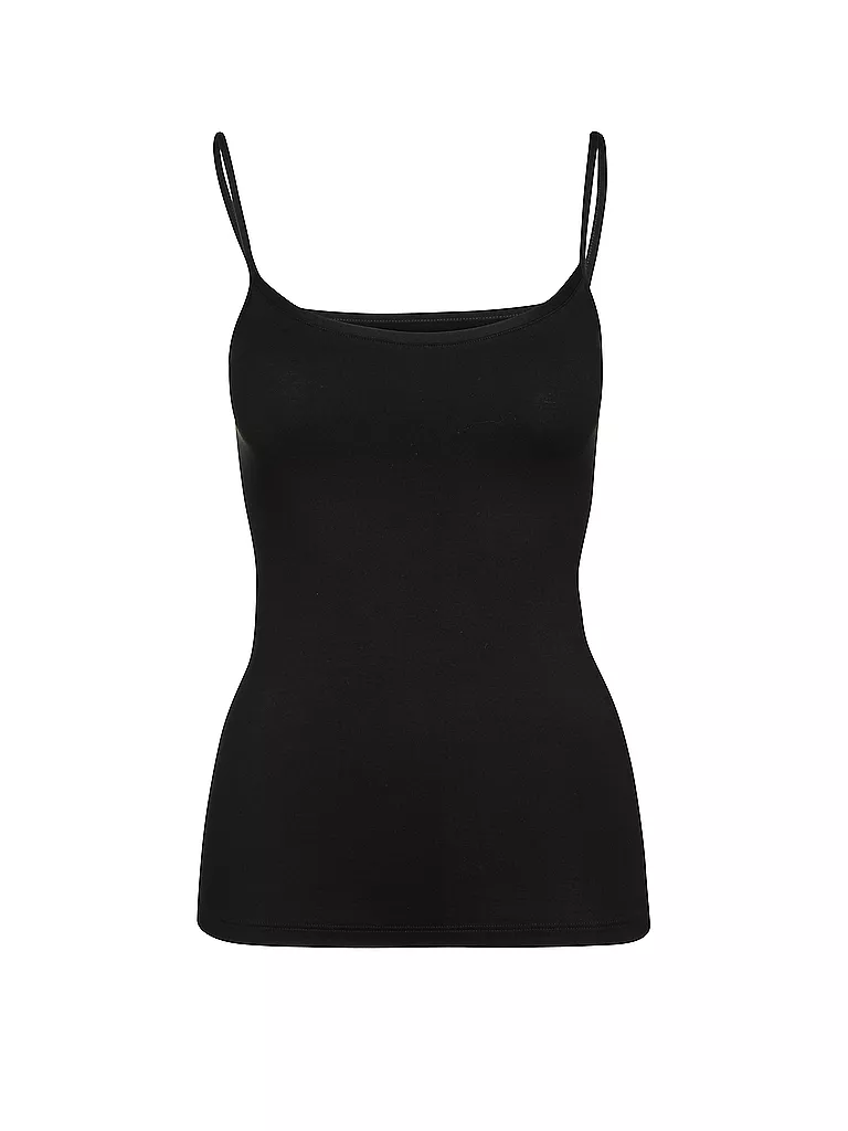 MEY | Top ORGANIC COTTON noir | schwarz