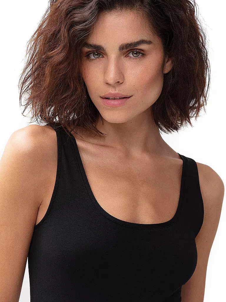 MEY | Top ORGANIC COTTON noir | 
