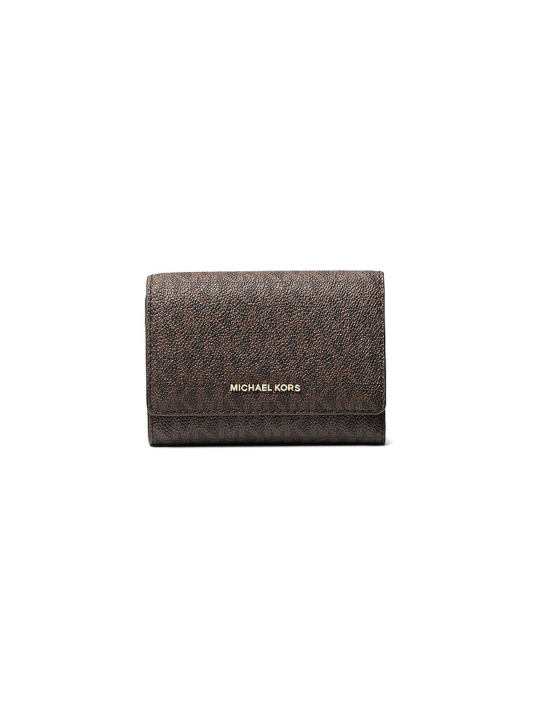 MICHAEL+KORS+Portefeuille+marron