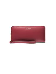 MICHAEL KORS | Geldbörse JET SET TRAVEL | Rouge foncé