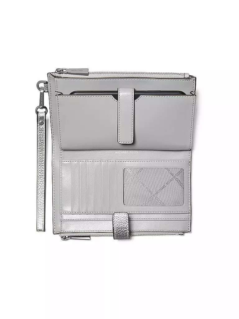 MICHAEL KORS | Geldbörse JET SET | Argent