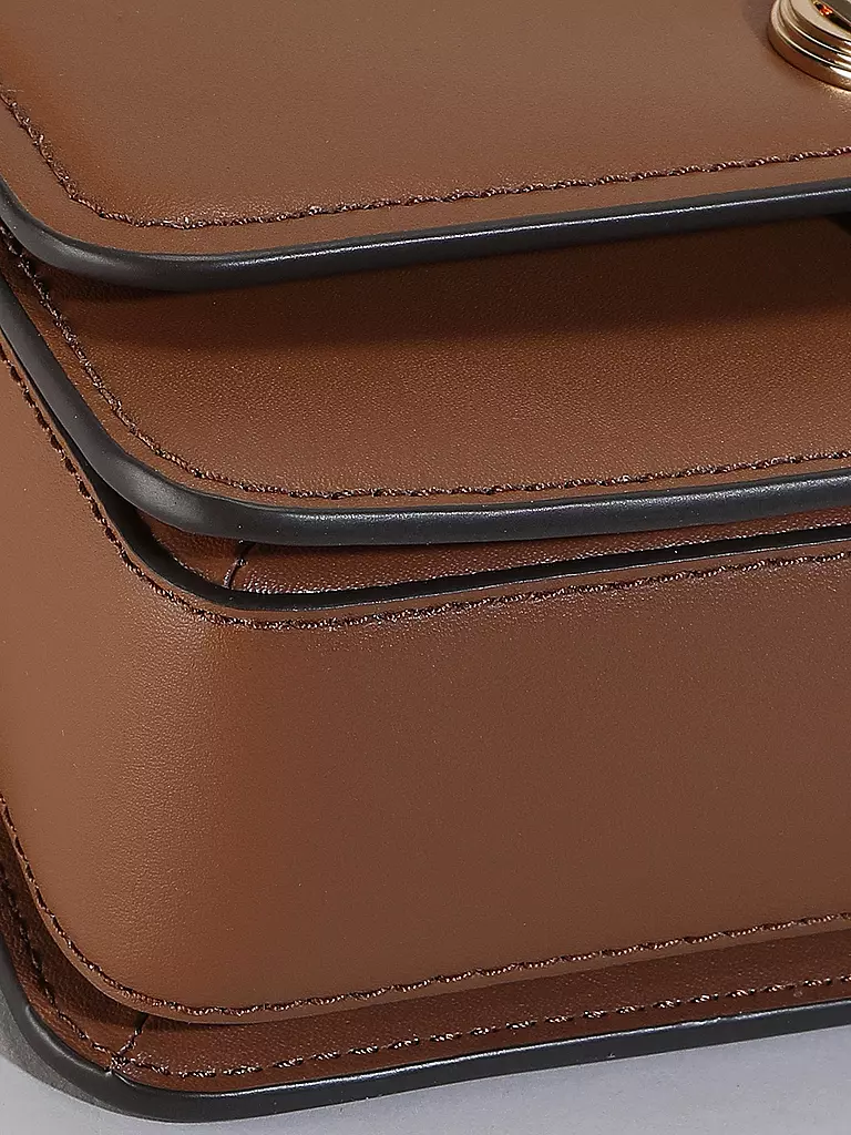 MICHAEL KORS | Ledertasche - Henkeltasche DELANCY | Camel