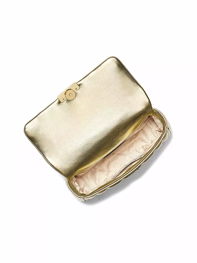 MICHAEL KORS | Ledertasche - Mini Bag TRIBECA Small | Or