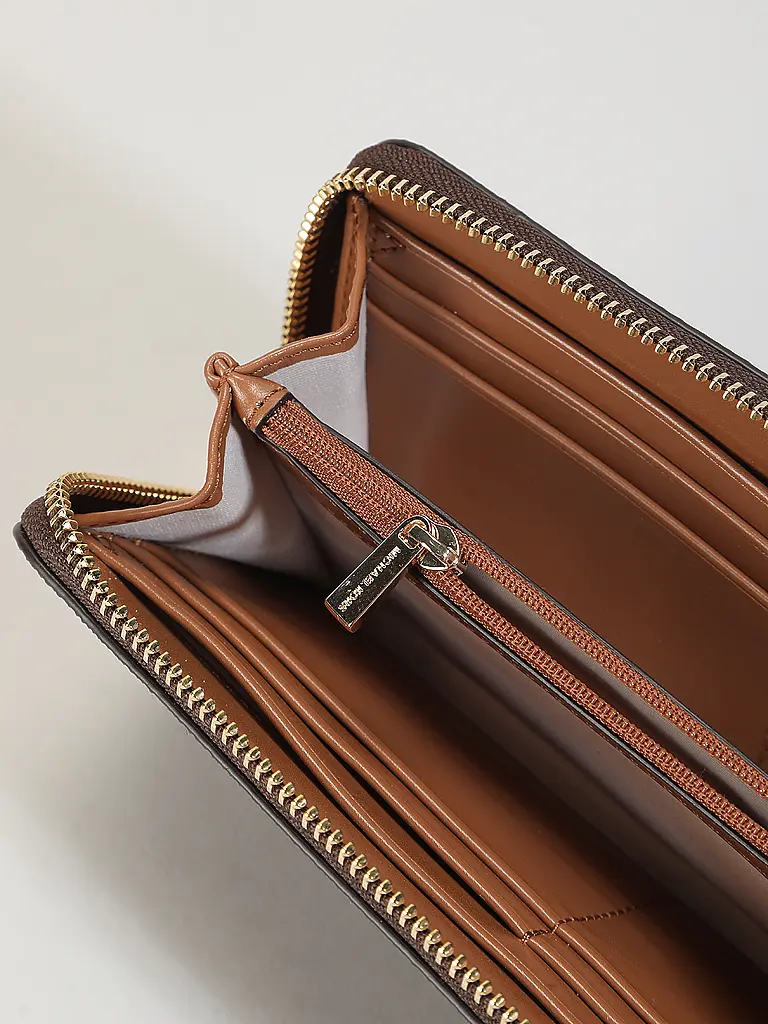 MICHAEL KORS | Portefeuille JET SET Large | Marron