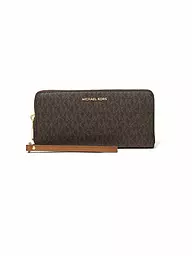 MICHAEL KORS | Portefeuille JET SET TRAVEL | Marron