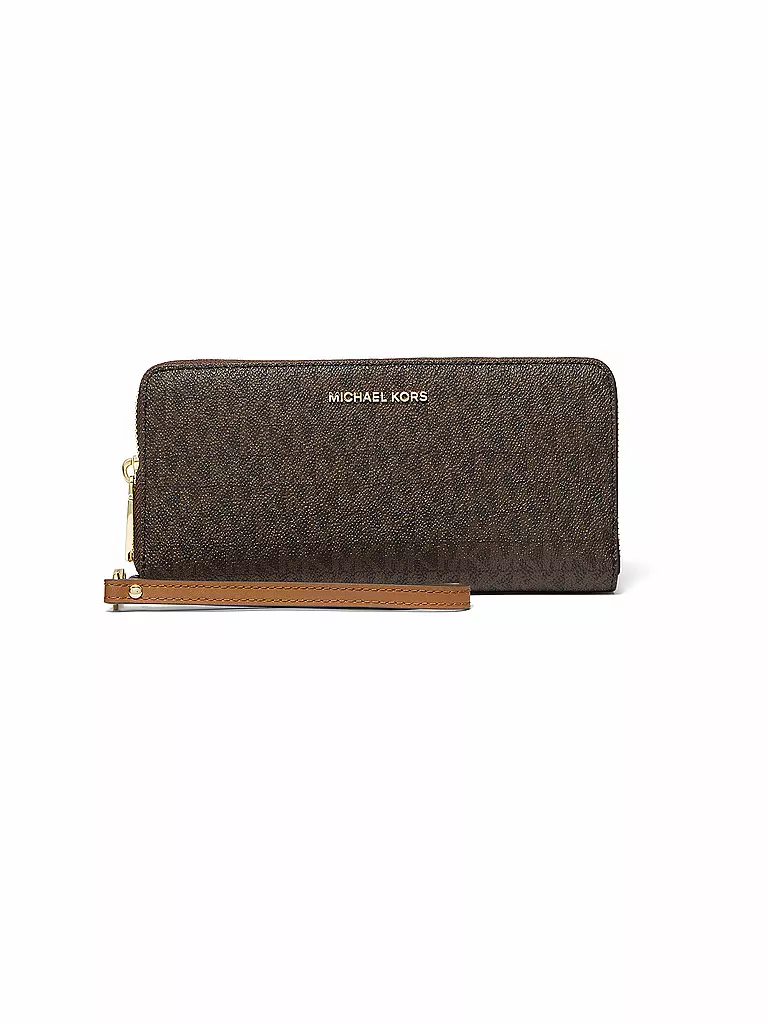 MICHAEL KORS | Portefeuille JET SET TRAVEL | Marron