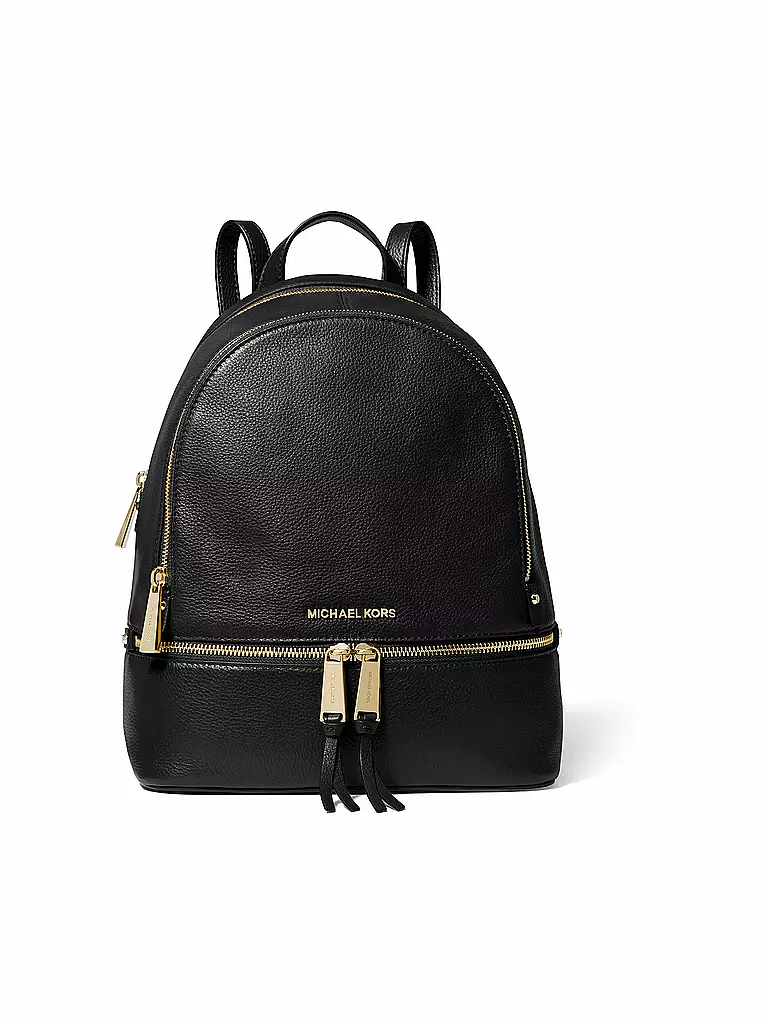 MICHAEL KORS | Sac à dos en cuir RHEA Medium | schwarz