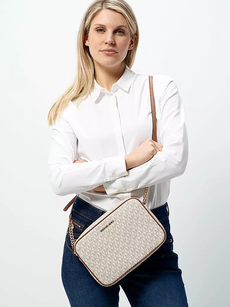 MICHAEL KORS | Sac - Bandoulière "Jet Set Item" | Crème