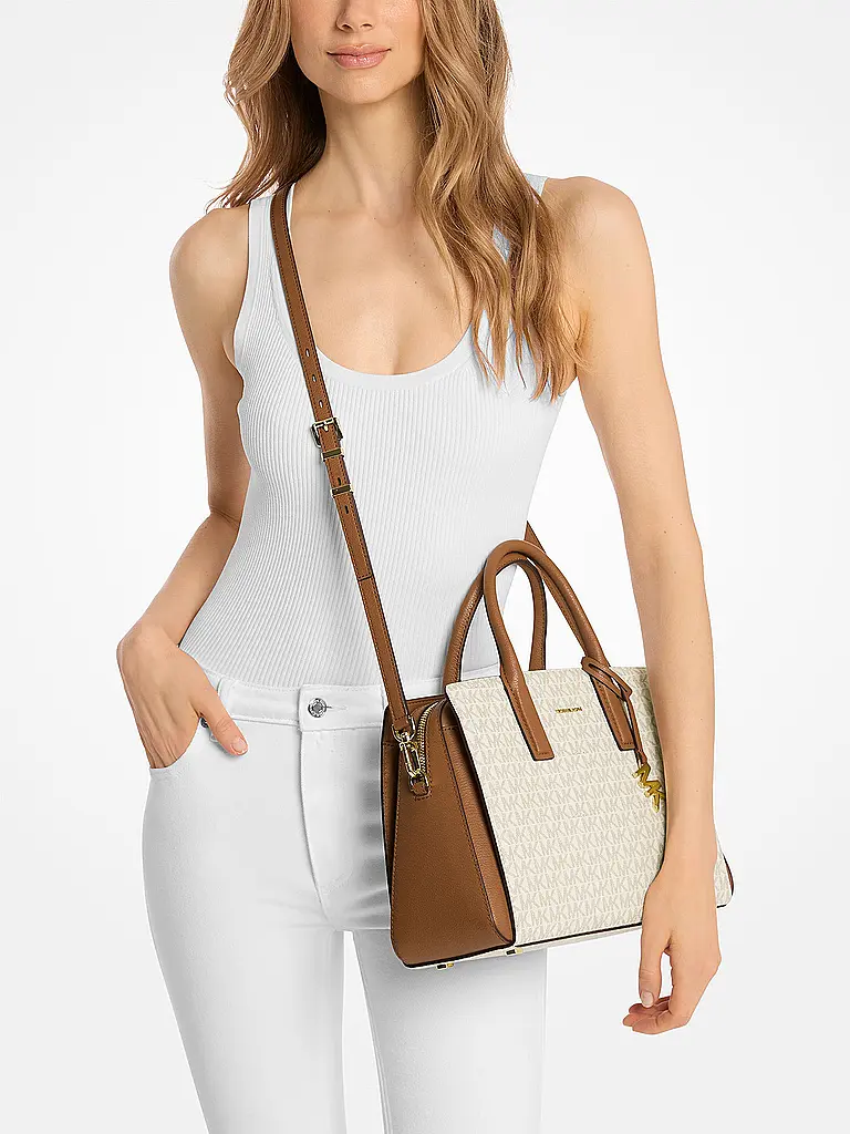 MICHAEL KORS | Sac - Sac à main LAILA Medium | creme