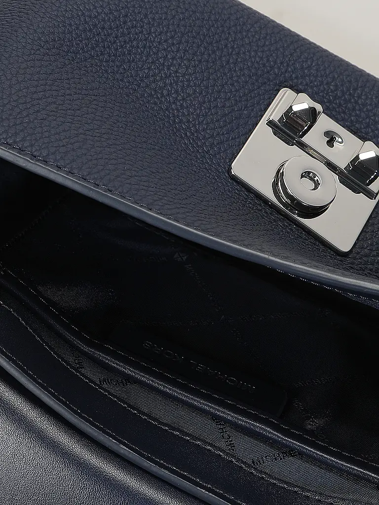 MICHAEL KORS | Sac - Sac à main TRIBECA MEDIUM SIGNATURE LOGO | Bleu foncé