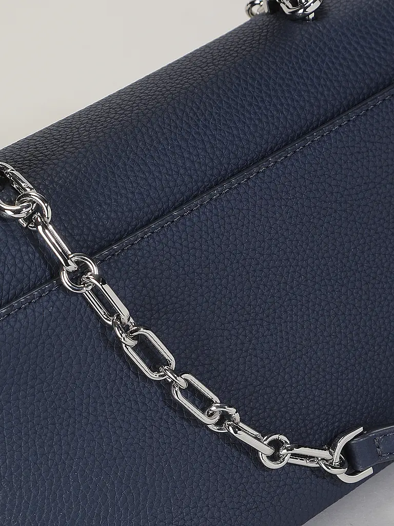 MICHAEL KORS | Sac - Sac à main TRIBECA MEDIUM SIGNATURE LOGO | Bleu foncé