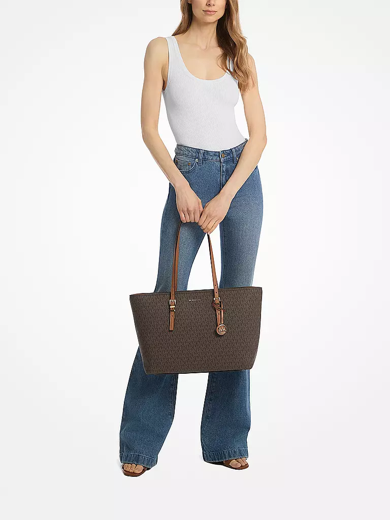 MICHAEL KORS | Sac - Shopper QUINN Large | Marron