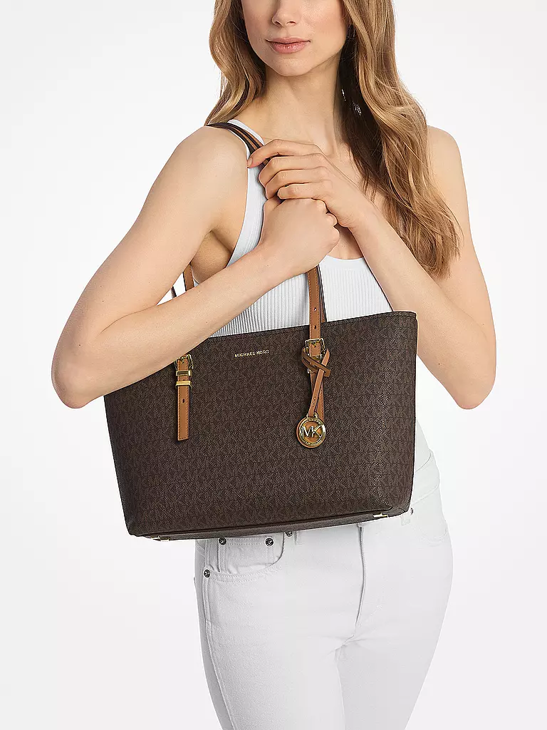 MICHAEL KORS | Sac - Shopper QUINN Large | Marron