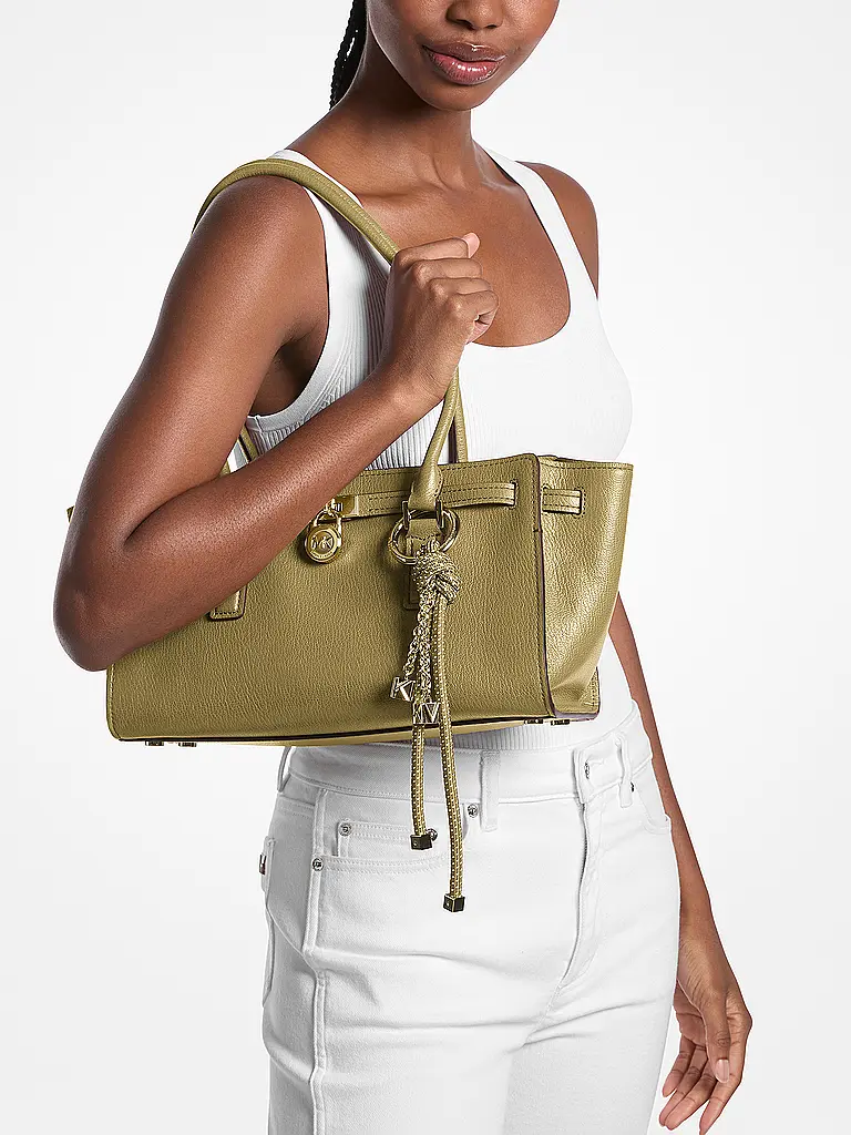 MICHAEL KORS | Sac en cuir - Sac à bandoulière HAMILTON | Vert