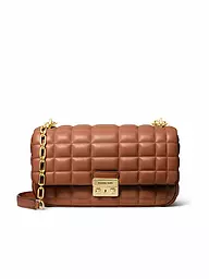 MICHAEL KORS | Sac en cuir - Sac bandoulière TRIBECA Large | Camel