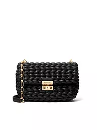 MICHAEL KORS | Sac en cuir - Sac bandoulière TRIBECA | Noir