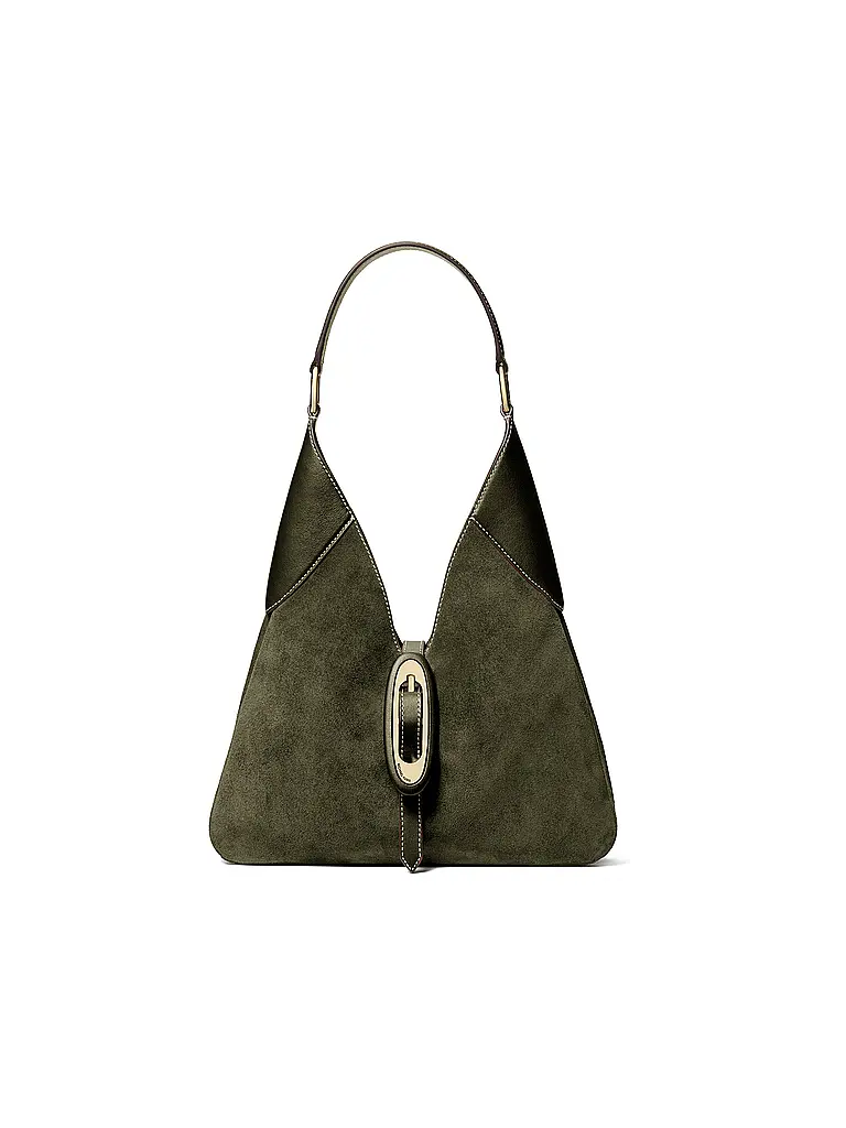 MICHAEL KORS | Sac en cuir - Sac Hobo CORNELIA Medium | olive