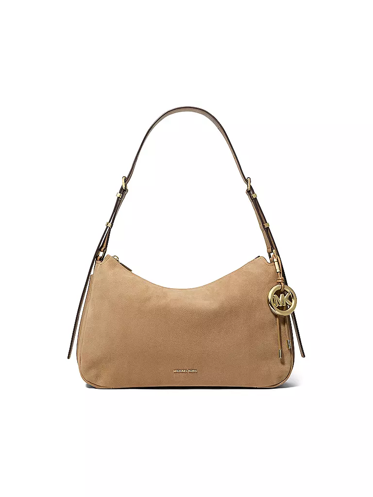MICHAEL KORS | Sac en cuir - Sac Hobo NOLITA Medium | creme