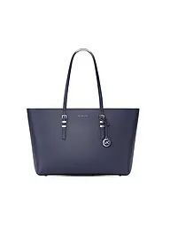 MICHAEL KORS | Sac en cuir - Shopper QUINN Large | Bleu foncé