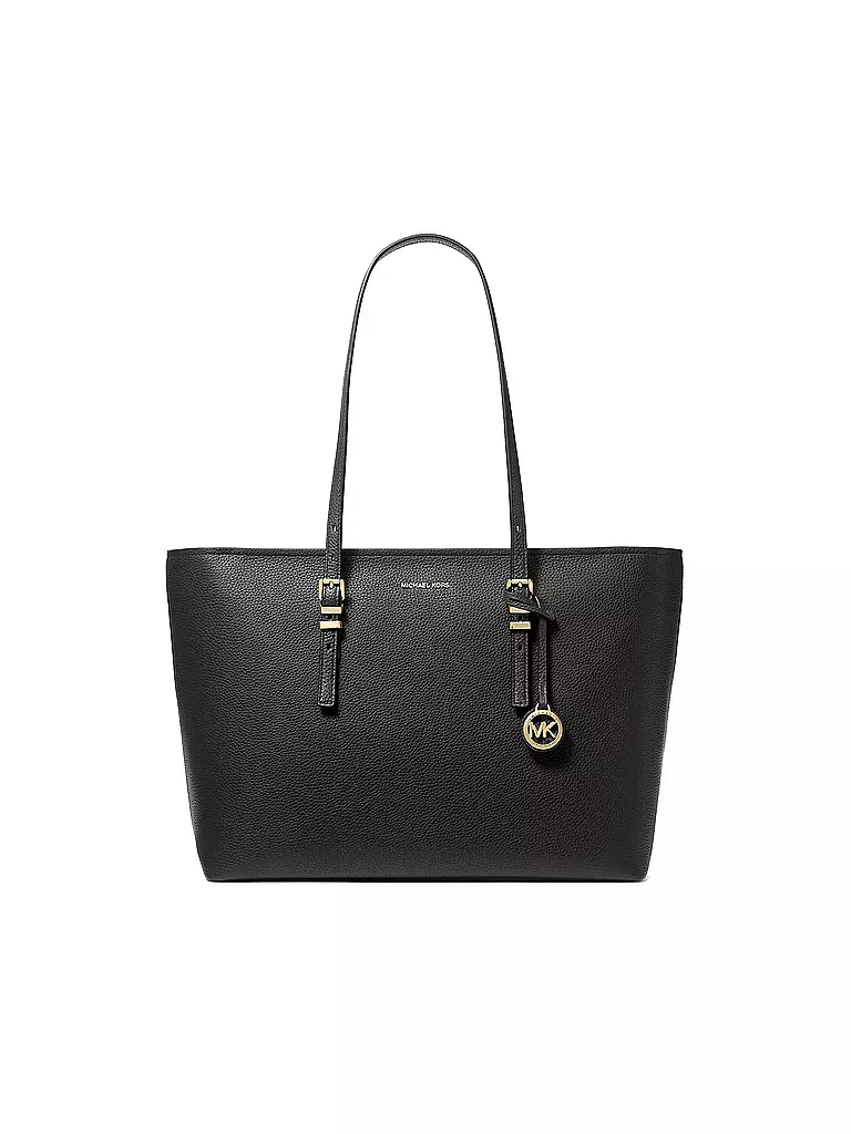 MICHAEL KORS | Sac en cuir - Shopper QUINN Large | schwarz