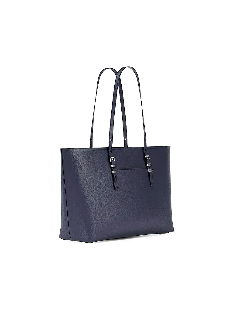 MICHAEL KORS | Sac en cuir - Shopper QUINN Large | Bleu foncé
