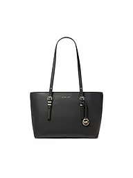MICHAEL KORS | Sac en cuir - Shopper QUINN Medium | Noir