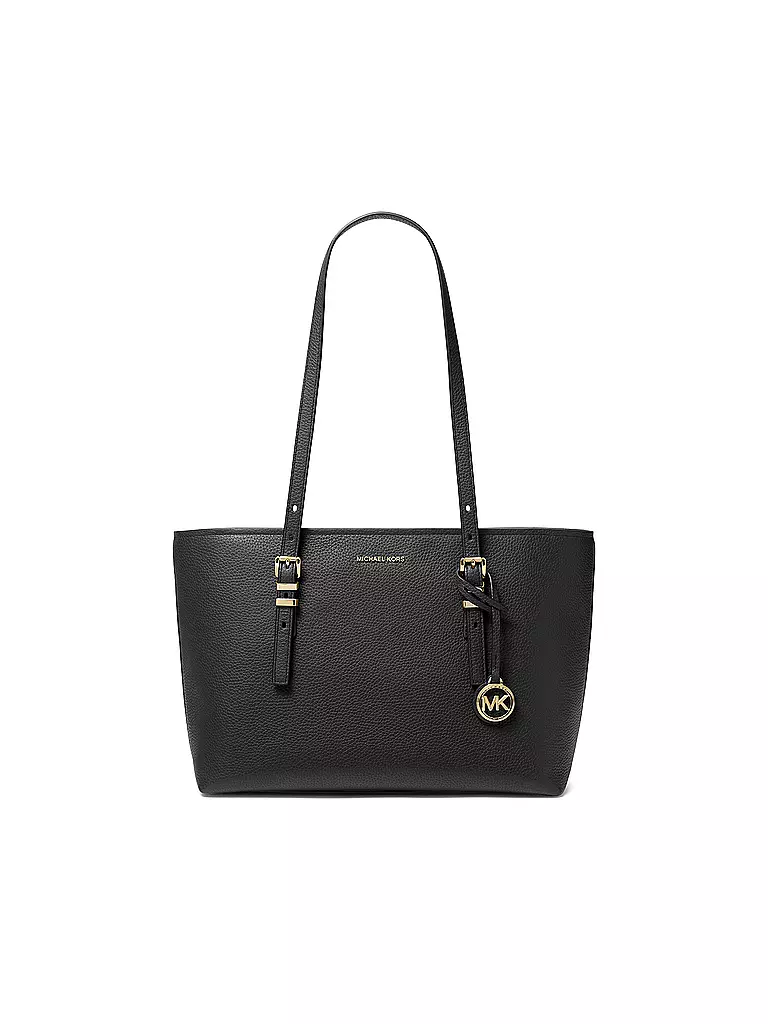 MICHAEL KORS | Sac en cuir - Shopper QUINN Medium | schwarz