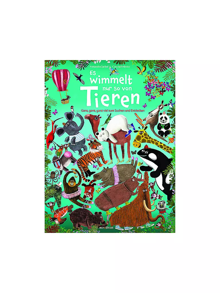 MICHAEL NEUGEBAUER EDITION VERLAG | Livre - Ça grouille d'animaux | Aucune couleur