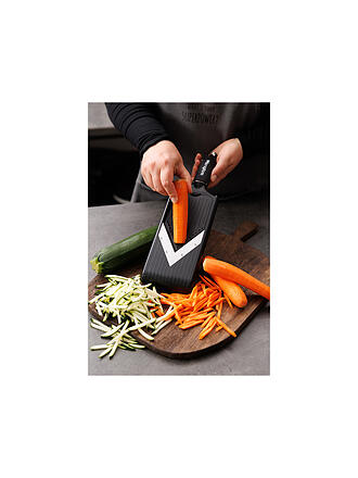 MICROPLANE | Mandoline avec lame en V et lame julienne