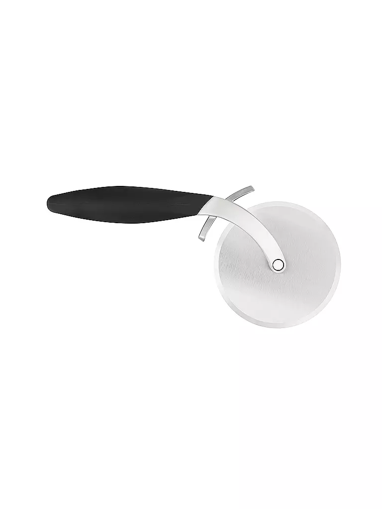 MICROPLANE | Coupe-pizza professionnel noir en acier inoxydable | Noir