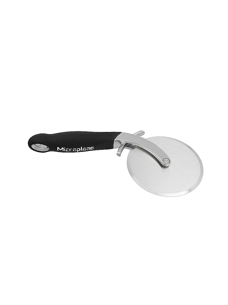 MICROPLANE | Coupe-pizza professionnel noir en acier inoxydable |