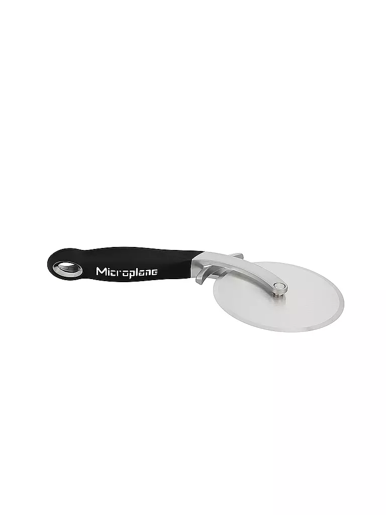 MICROPLANE | Coupe-pizza professionnel noir en acier inoxydable |