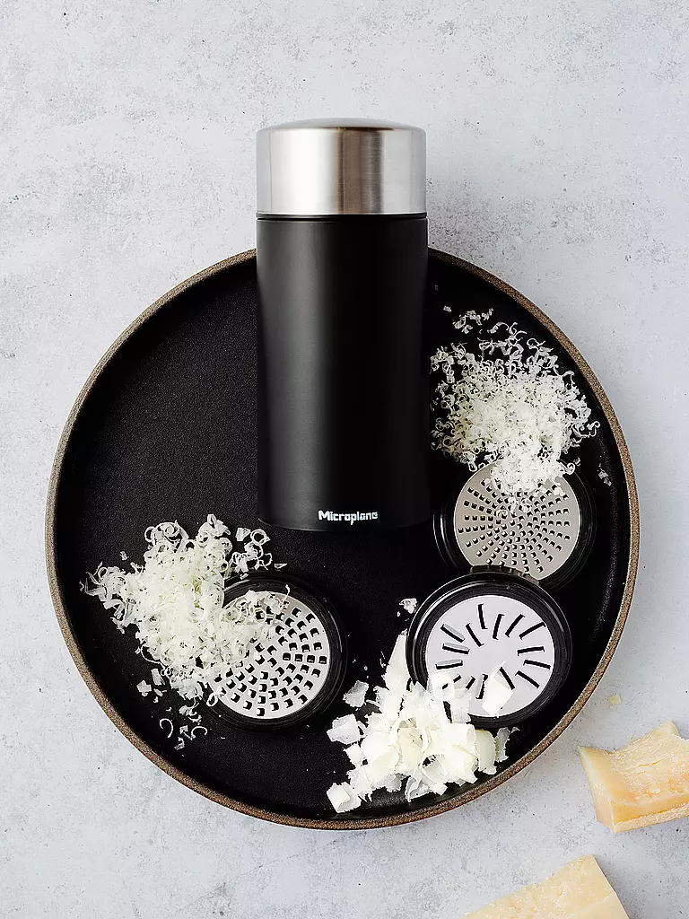 MICROPLANE | Moulin universel 18cm Noir |