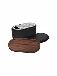 MICROPLANE | Râpe à main avec récipient de récupération Cachemire / Bambou | Gris