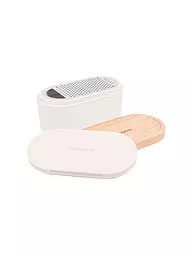 MICROPLANE | Râpe à main avec récipient de récupération Cachemire / Bambou | Beige