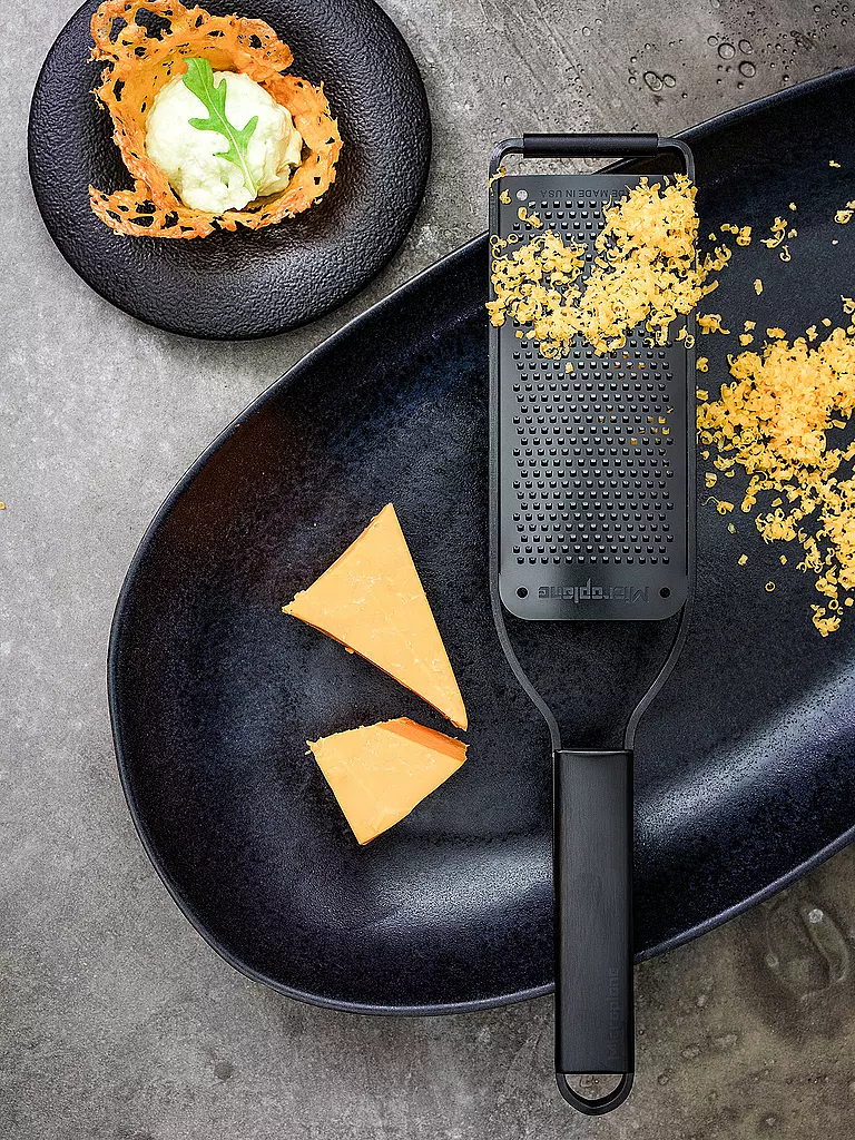 MICROPLANE | Râpe Fine Noire | Noir