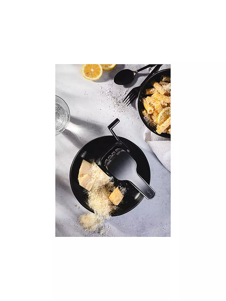 MICROPLANE | Râpe rotative 18,5cm Noir |