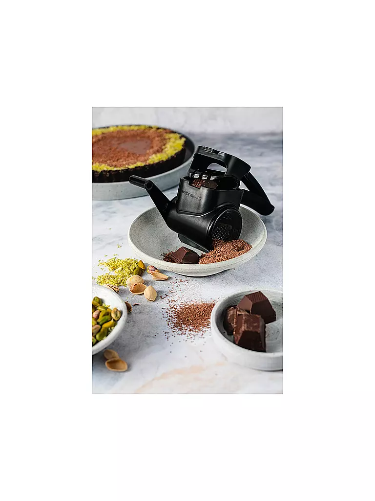 MICROPLANE | Râpe rotative 18,5cm Noir |