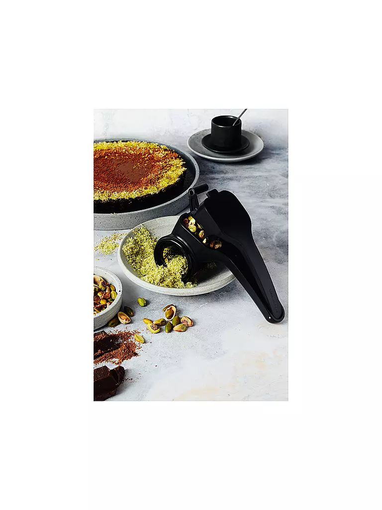 MICROPLANE | Râpe rotative 18,5cm Noir |