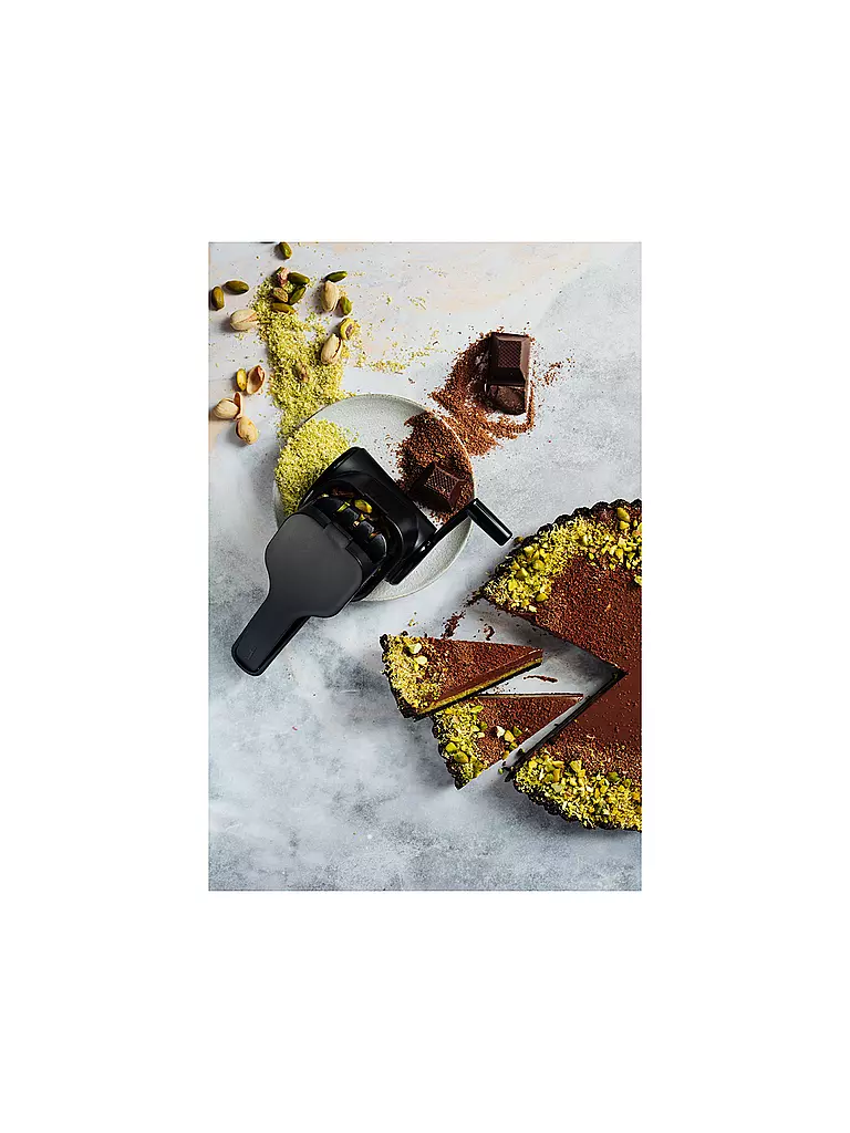 MICROPLANE | Râpe rotative 18,5cm Noir |