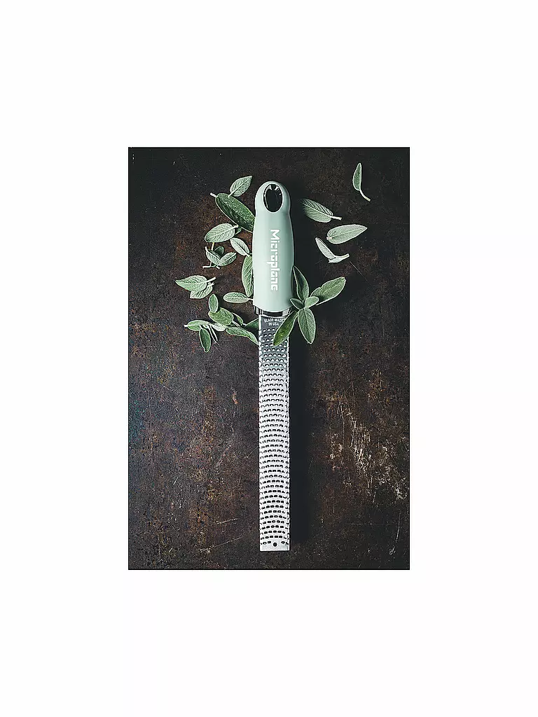 MICROPLANE | Zesteur-râpe Premium Classic Vert sauge | Vert