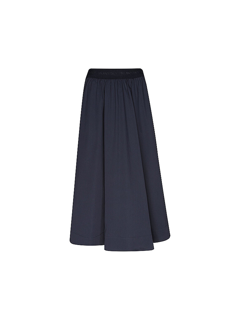 Jupe midi bleu marine 40