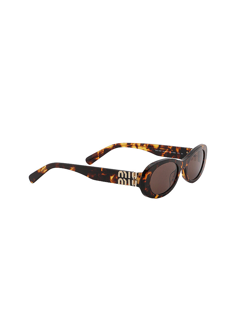 MIU+MIU+Lunettes+de+soleil+0MU06ZS/50+marron