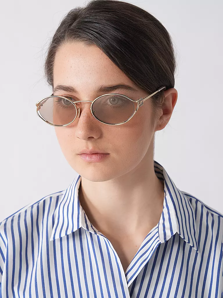 MIU MIU | Lunettes de soleil 0MU52YS/54 | Or