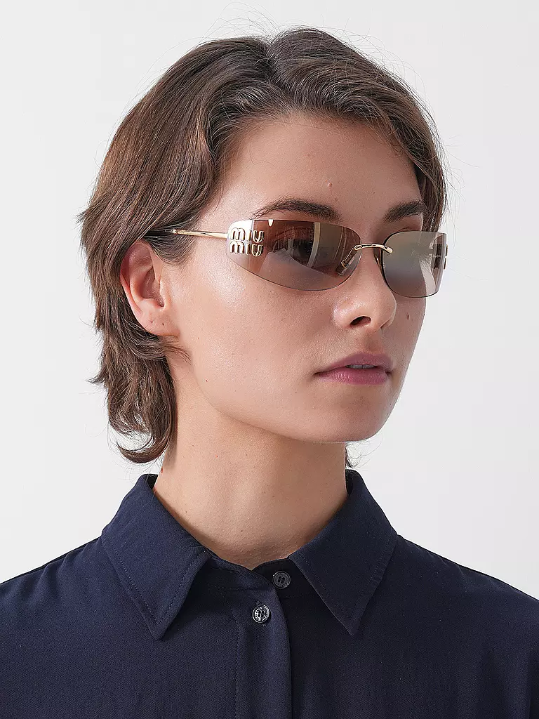 MIU MIU | Lunettes de soleil 0MUA51S/75 | Marron