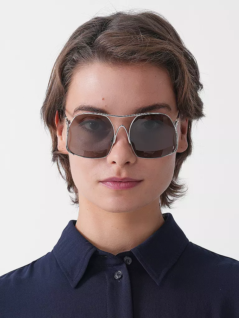 MIU MIU | Lunettes de soleil 0MUA55S/57 | silber