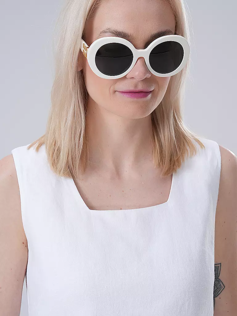MIU MIU | Sonnenbrille 0MU11YS/55 | Blanc