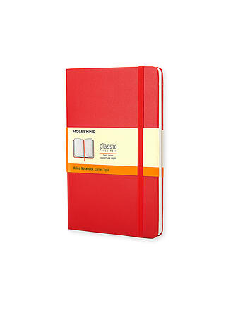 MOLESKINE | Carnet de notes CLASSIC ligné grand format couverture rigide rouge